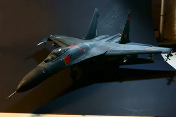 1:48 China J-11 Luptător Militar Asambla Aeronave Model de Simulare 1/48 luptători în Judecată 27 De Luptător Model