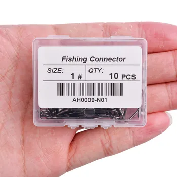 10buc/Cutie Pescuit Conector Pin de Rulare Rulment Rotativ din Inox cu Ajustare Undiță Atrage Aborda Accesorii Imagine 0