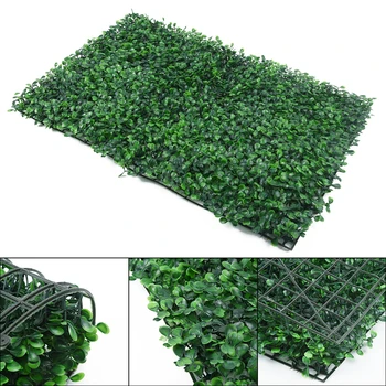 40x60cm Plante Artificiale Perete Gazon Faux Frunze de Gazon de Gradina Gard de Intimitate Centru Comercial Covor Verde de Iarba artificială a plantelor Decor Acasă Imagine 0
