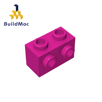 BuildMOC Cu Asamblează Particule 11211 1x2 Pentru Construirea de Blocuri de Piese de BRICOLAJ electric Educație Jucarii Pentru Copii, Cadouri de Ziua de nastere Imagine 0