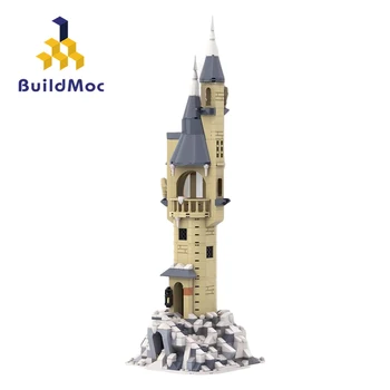 MOC-74348 Bufnițelor Turn Bloc Kit Medieval Castel Magie Vrăjitoare Vila Coliba Caramida Model Kid Puzzle Creier Jucărie de Naștere Cadou